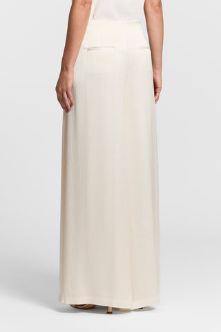 Satin crepon trousers