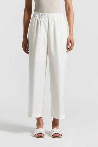 Crepe de chine trousers