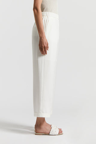 Crepe de chine trousers