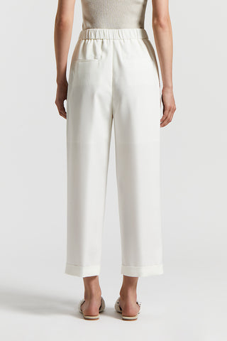 Crepe de chine trousers