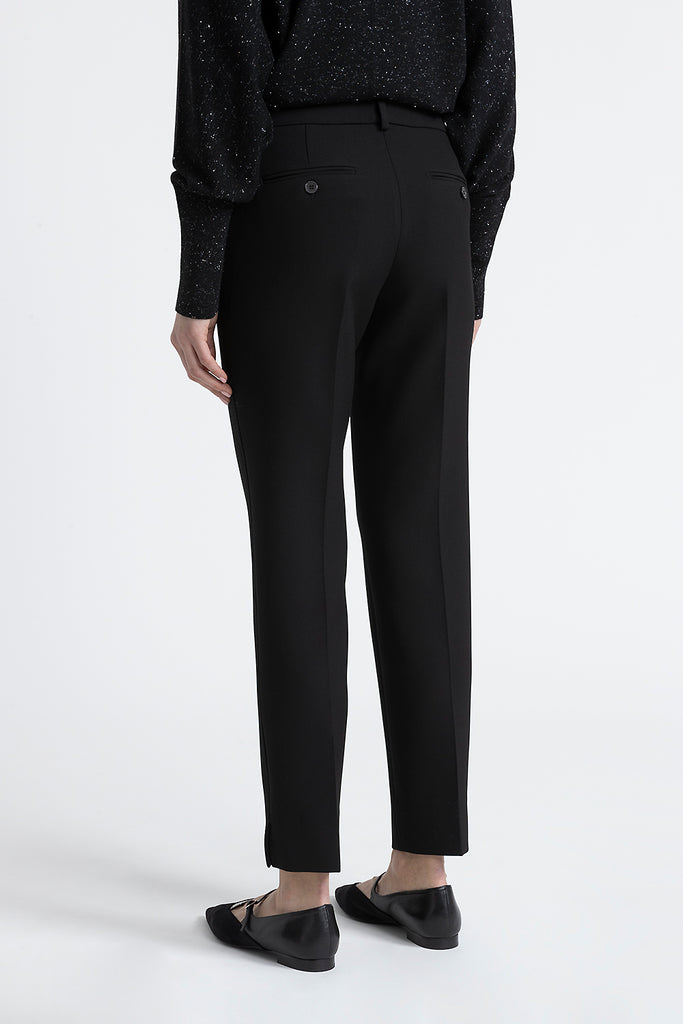 Two-way stretch cigarette trousers  