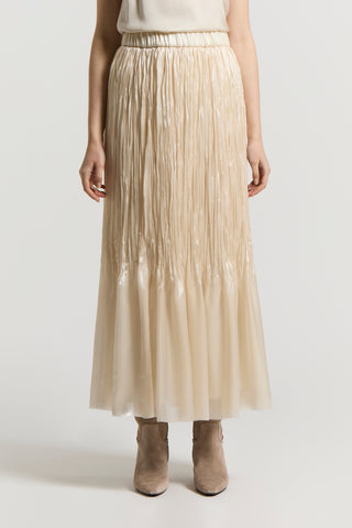 Pleated skirt