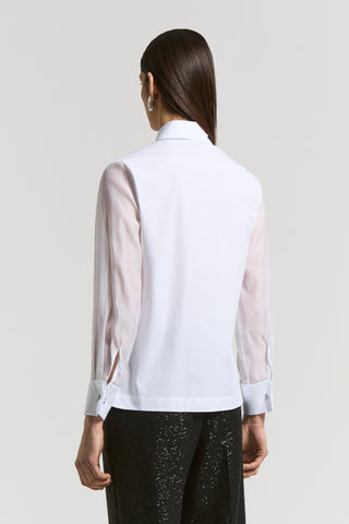 Cotton poplin shirt