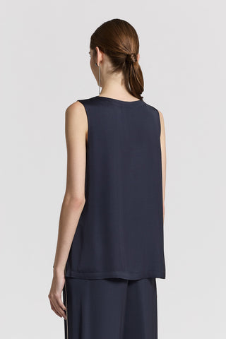 Viscose satin top