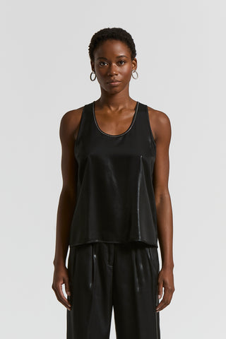 Laminated viscose top