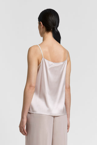 Silk satin top