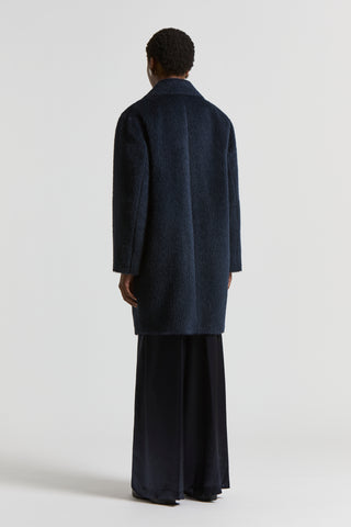 Baby alpaca and wool cloth coat