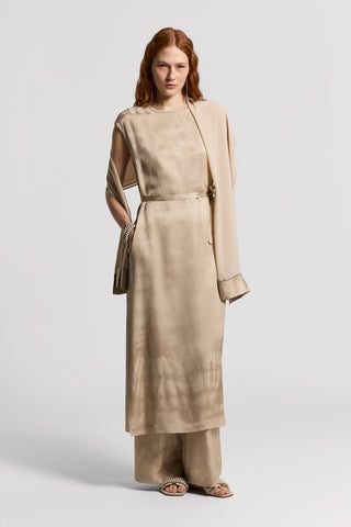 Jacquard viscose georgette scarf