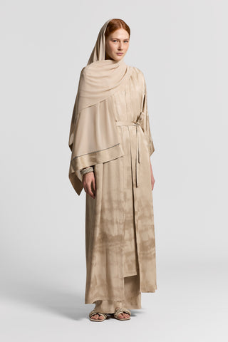 Viscose jacquard dress