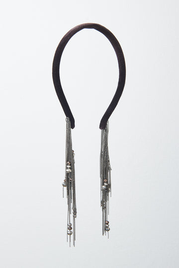 Metal fibre hairband  