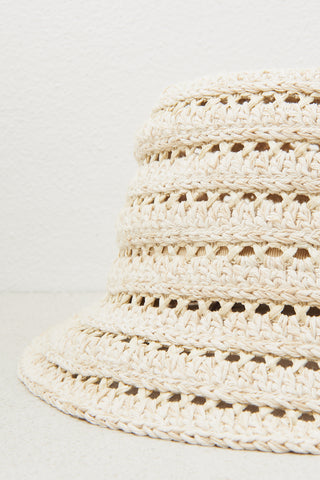 Crochet cloche hat