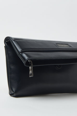Leather clutch