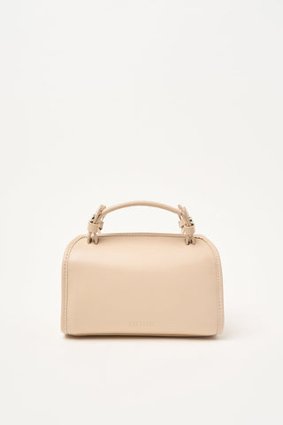 Bolso «bauletto» de cuero auténtico