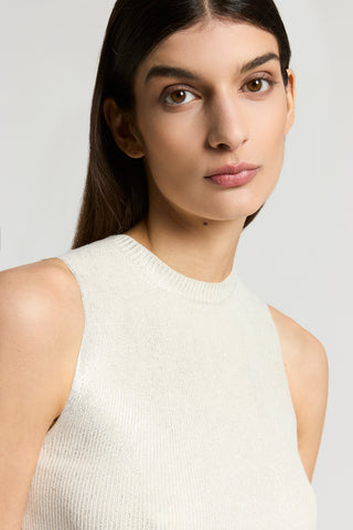 Laminated viscose yarn top