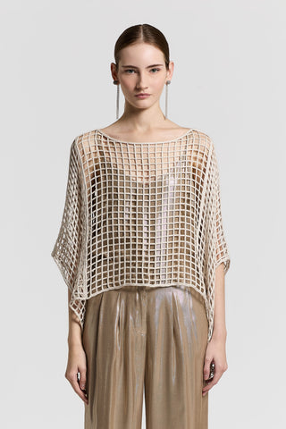 Lurex cotton cornely cape