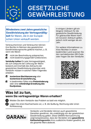Gesetzliches Gewährleistungsrecht