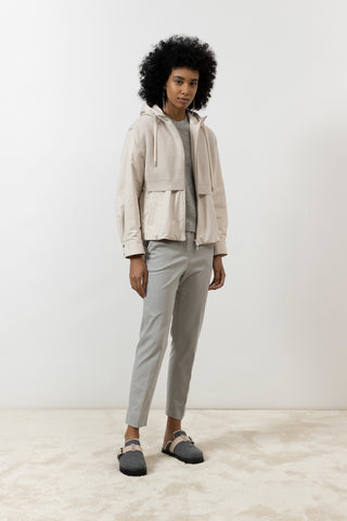 Iconic 4718 cotton silk gabardine and tencel trousers  