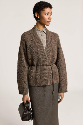 Camisa de viscosa y seda
