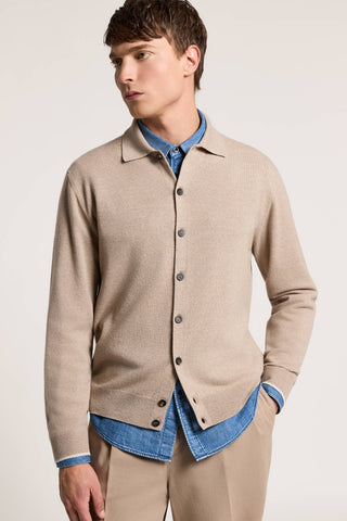 Camisa de lana merino y cachemira