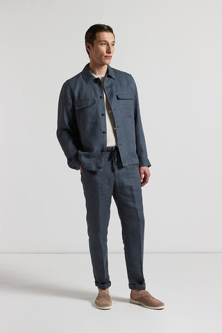 Ermenegildo Zegna pure linen overshirt