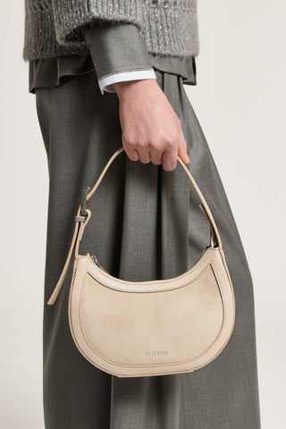 Moon Bag aus echtem Leder