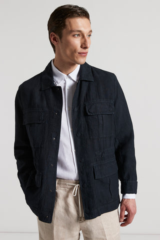 Pure linen Sahara jacket