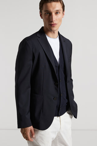 Loro Piana light wool single-breasted blazer