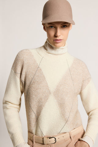 Jersey de hilo de alpaca, lana y algodón