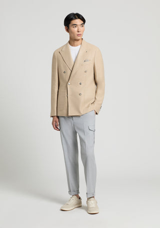 Cotton-silk blend T-shirt