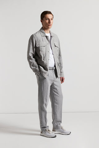 Pure linen Sahara jacket