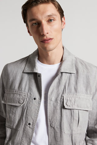 Pure linen Sahara jacket