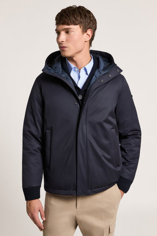 Veste en duvet et pure laine