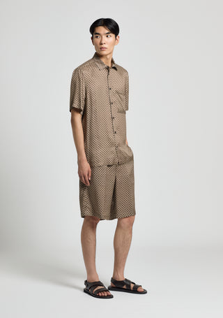 Jogger Bermuda shorts