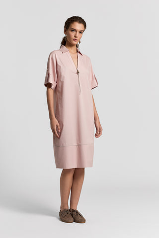Sail-hand cotton midi dress Sail-hand cotton midi dress