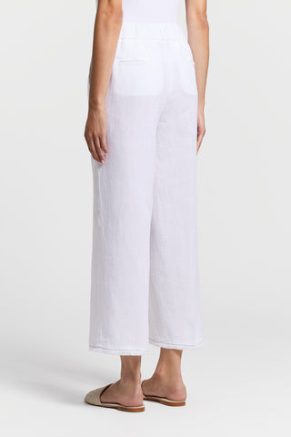 Linen canvas trousers