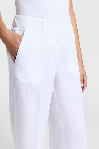 Linen canvas trousers