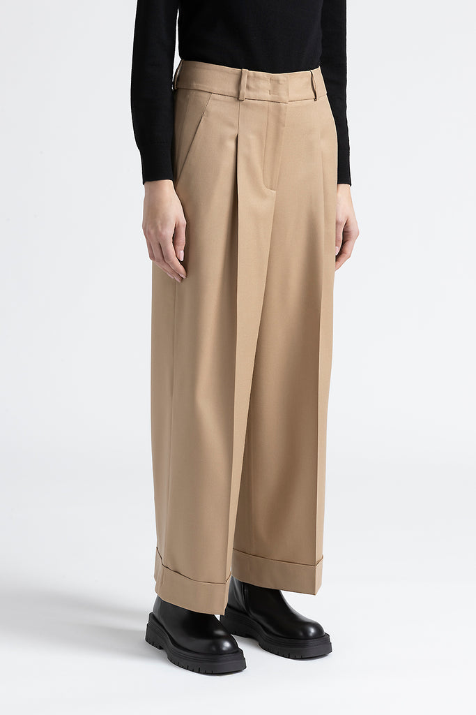 Pure new wool trousers  