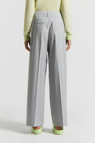 Stretch viscose trousers