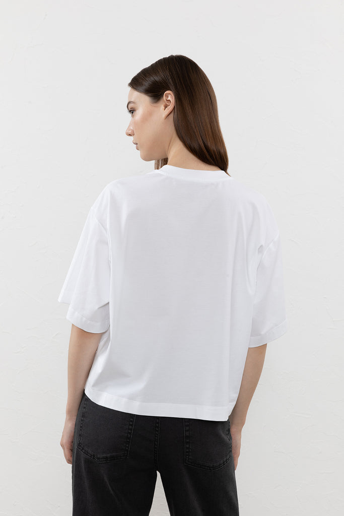 T-shirt in cotton jersey  