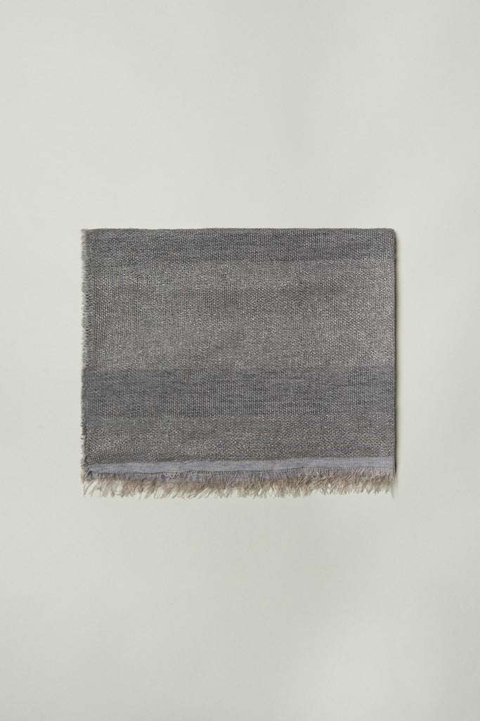 Viscose and fine wool stole  