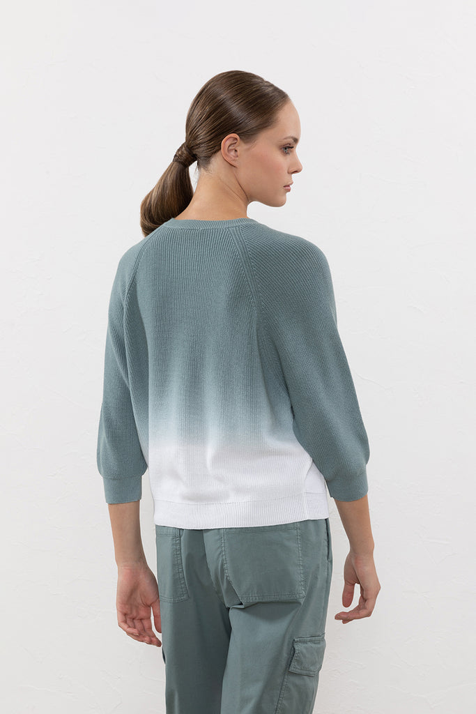 Sweater in pure cotton yarn  