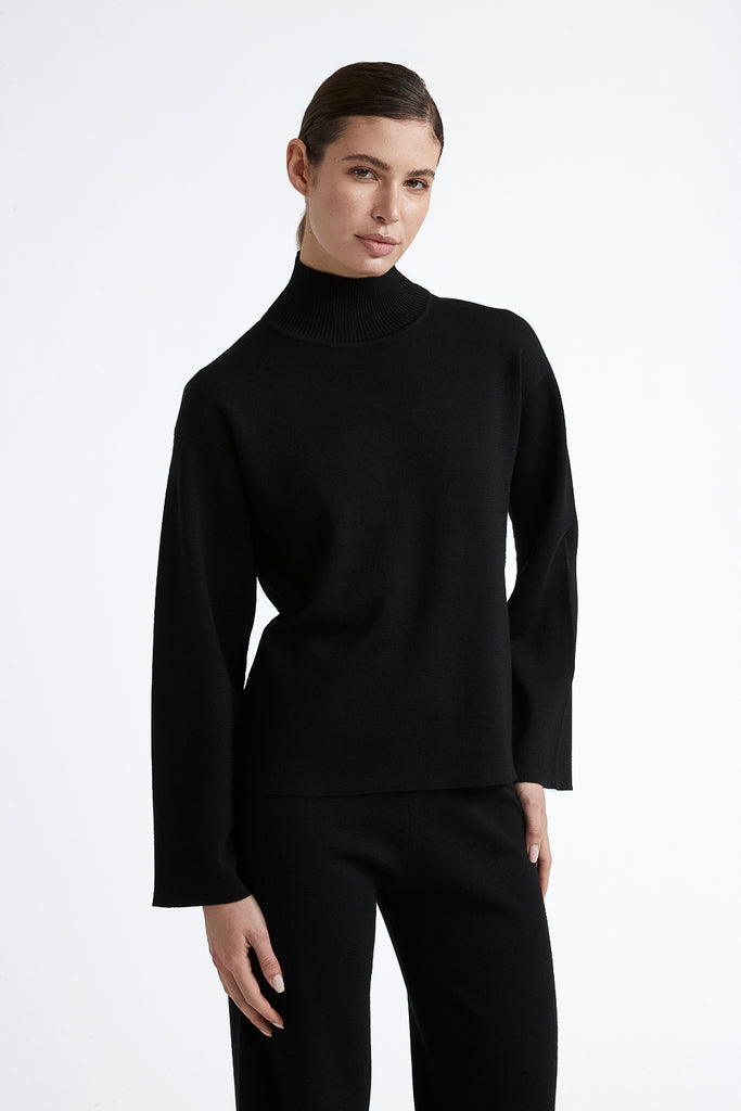 Wool high neck sweater  