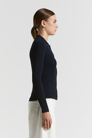 Pure cotton crepe tricot shirt