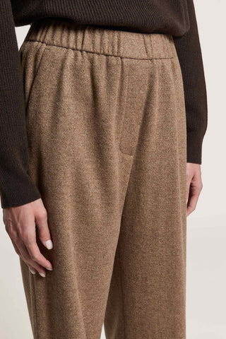 Hose aus kardiertem Gazé aus Wolle und Kaschmir