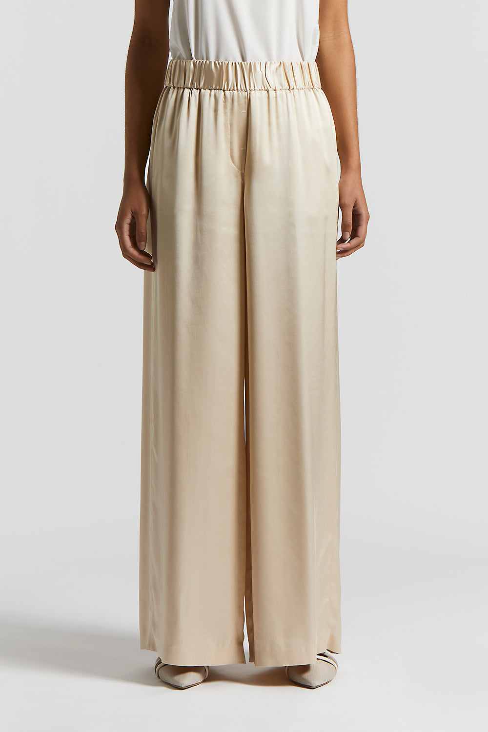 パンツ Peserico Wide-Leg Tailored Palazzo Pants Peserico Wide-leg and palazzo pants for Women | Online Sale
