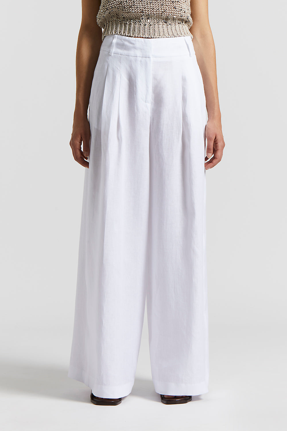 パンツ Peserico Wide-Leg Tailored Palazzo Pants Women's palazzo trousers | Peserico