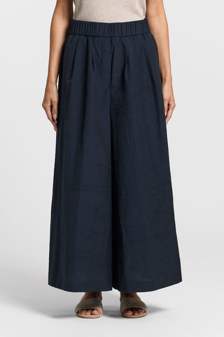 Cotton-blend fabric skorts