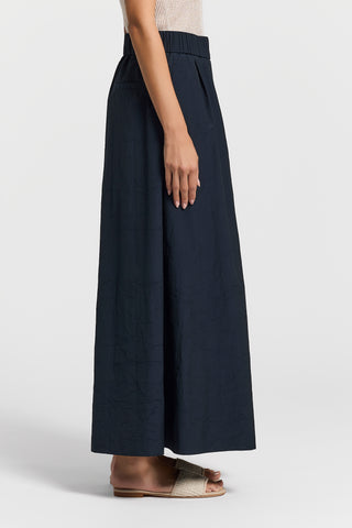 Cotton-blend fabric skorts