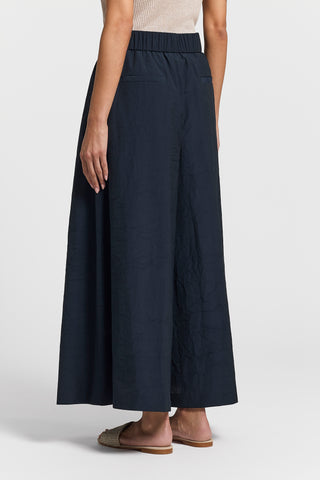 Cotton-blend fabric skorts