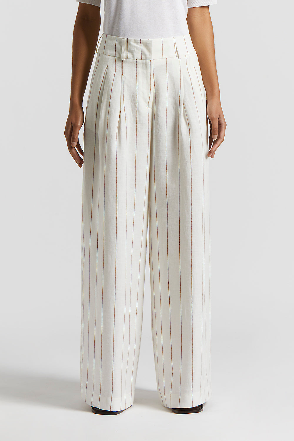 パンツ Peserico Wide-Leg Tailored Palazzo Pants Women's Pants and Shorts Made in Italy | Peserico US
